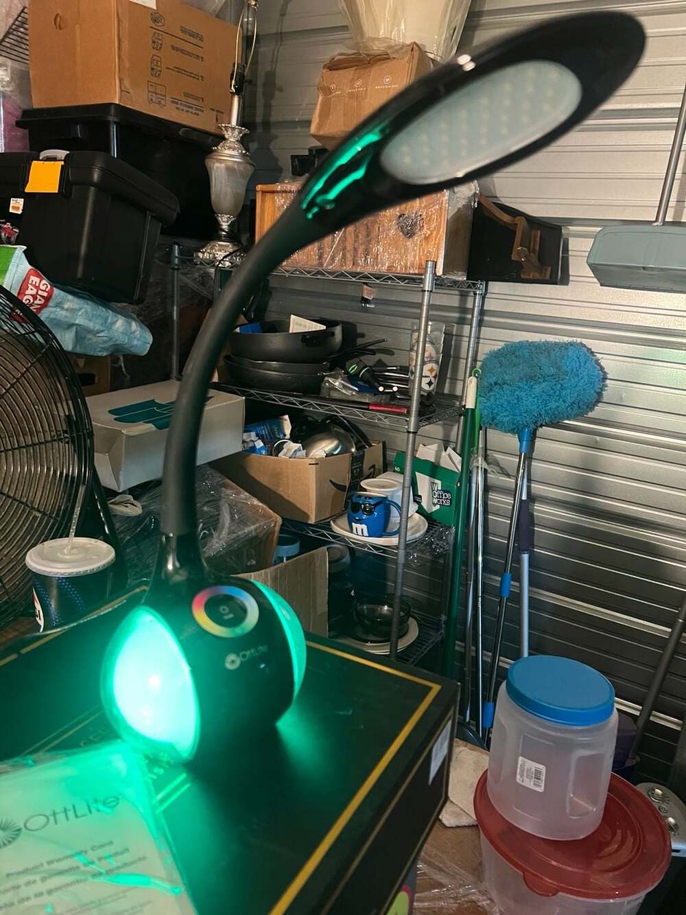 OttLite LED Desk Lamp with Color Changing Base BY2G58